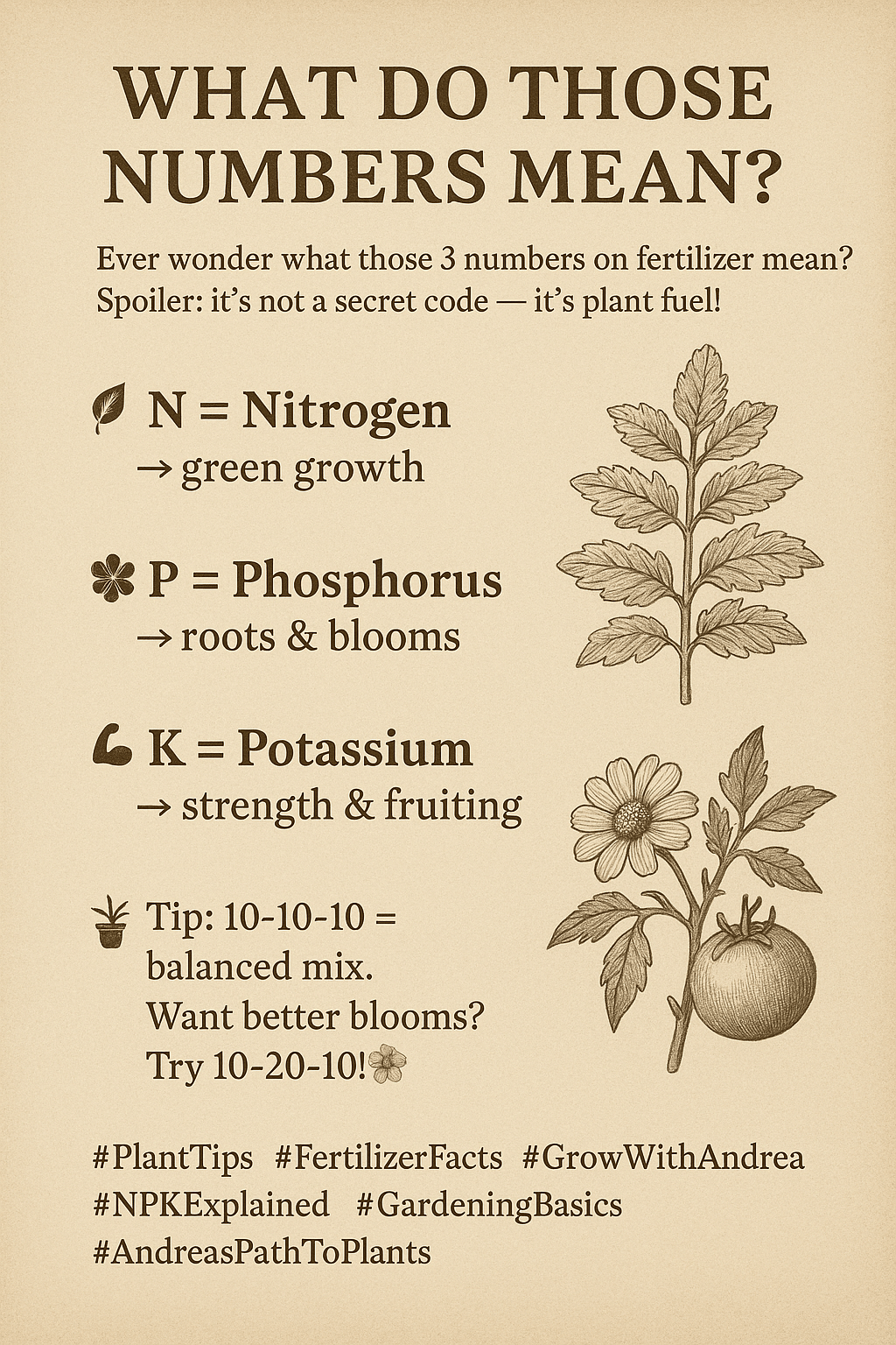 What do These Three Numbers Mean? A Fertilizer&nbsp;Rundown